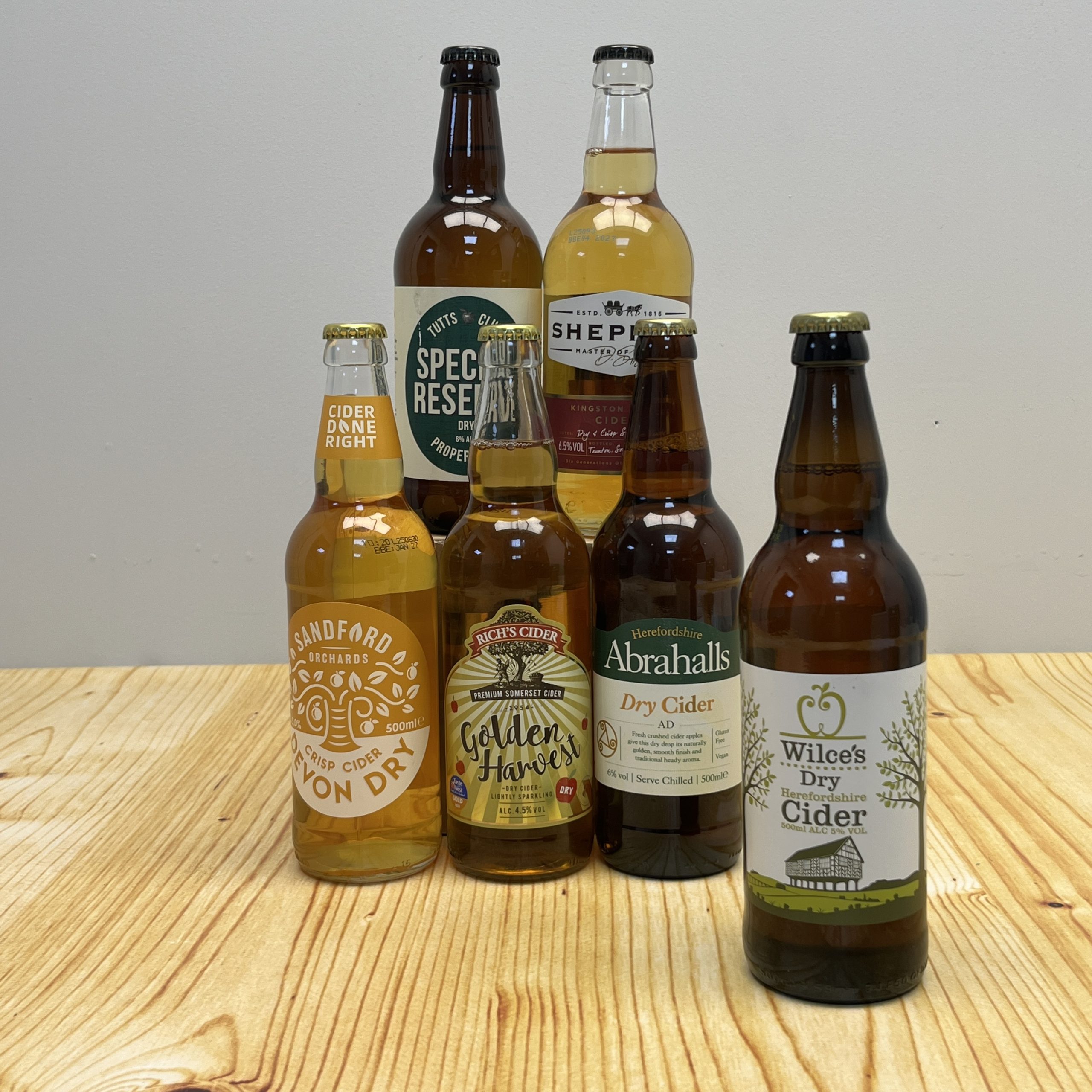 6 Bottle Dry Cider Gift Set - The Online Cider Shop