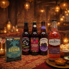 4 Dark Fruit Cider and a curry kit