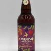 Lightly sparkling and immensely refreshing, with fruity apple tones, gentle body and crispness from a blend of bittersweet and dessert apples.